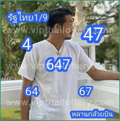 Thai Lottery Direct Master Set Formula 3Up Paper 01/09/2026