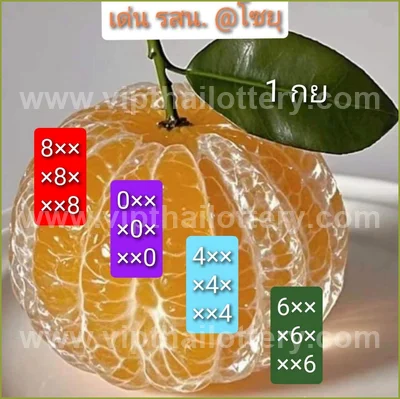Thai Lottery Final Game VIP Cut Digit HTF 1st September 26