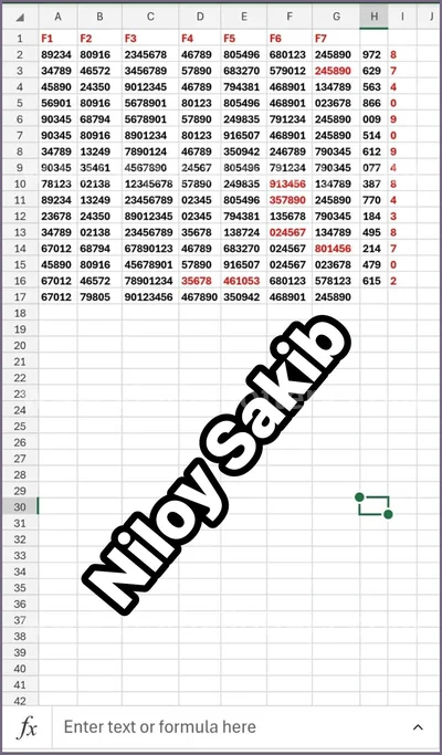 Thailand Lottery Down Non-Miss Result Game Paper 01/9/2026