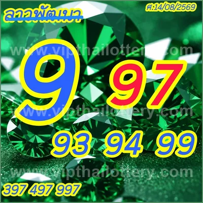Thai Lottery VIP Set Master 3d Tips 3Up Result HTF 01.09.26