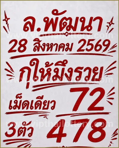 Thai Lottery VIP Set Master 3d Tips 3Up Result HTF 01.09.26