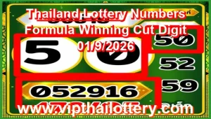 Thailand Lottery Numbers Formula Winning Cut Digit 01/9/2026