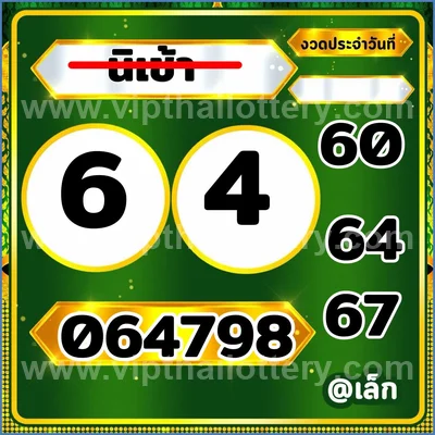 Thailand Lottery Numbers Formula Winning Cut Digit 01/9/2026