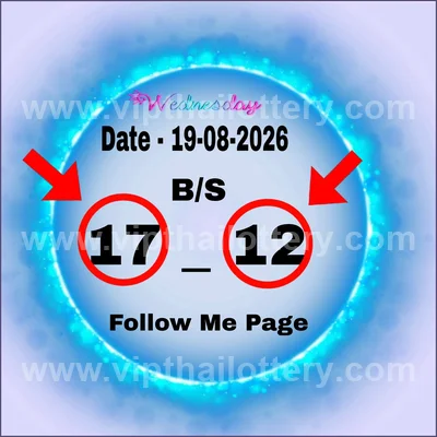 Thai Lotto Paper Lucky Touch Formula Numbers Set 01/09/2026