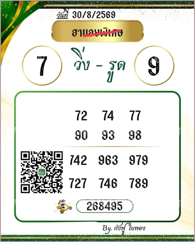 Thailand Lottery Final Game Touch VIP Tips 1 September 2026