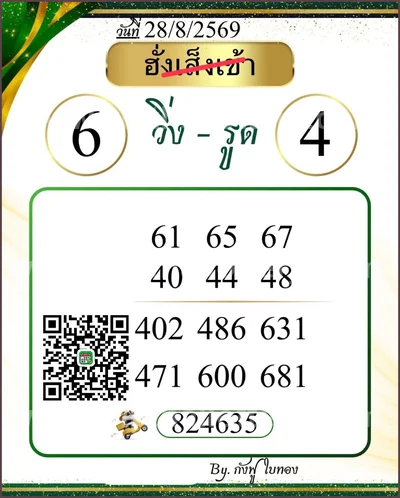 Thailand Lottery Final Game Touch VIP Tips 1 September 2026