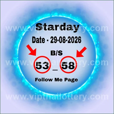 Thailand Lottery Down Touch Paper Set VIP 3Up 1st Sep 2026
