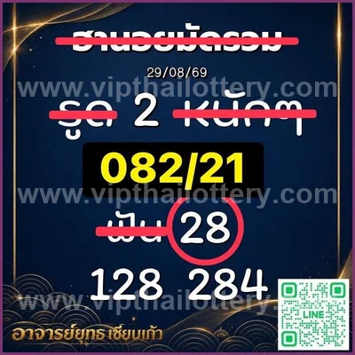 Thai Lottery HTF Tips VIP Sure namber Non-Miss 3Up 01-09-26