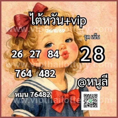 Thai Lotto Non-Miss Numbers 100% Sure Number Tips 16-09-26