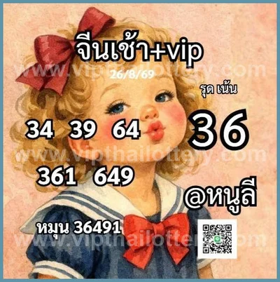 Thai Lotto Non-Miss Numbers 100% Sure Number Tips 16-09-26