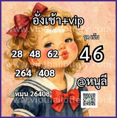 Thai Lotto Non-Miss Numbers 100% Sure Number Tips 16-09-26
