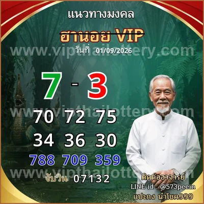 Thailand Lottery Down Touch Formula Tips 16 September 2026