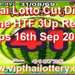 Thai Lotto Cut Digit Game HTF 3Up Result Tips 16th Sep 2026