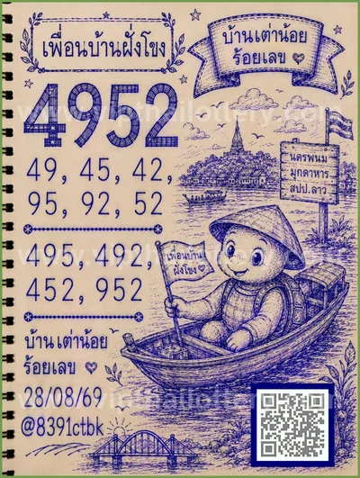 Thailand Lottery Down Game HTF Master Set 16th September 26