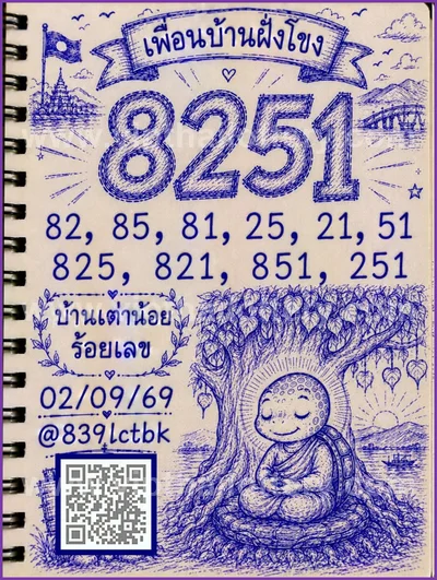 Thailand Lottery Down Game HTF Master Set 16th September 26