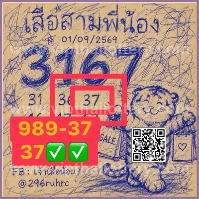 Thailand Lottery Down VIP Master Non-Miss Result 16.09.26