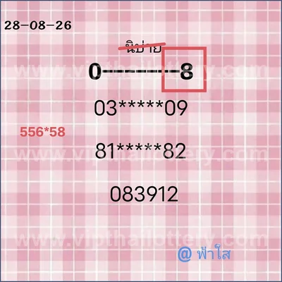 Thailand Lottery Down Tips Non-Miss Numbers Formula 16.09.26
