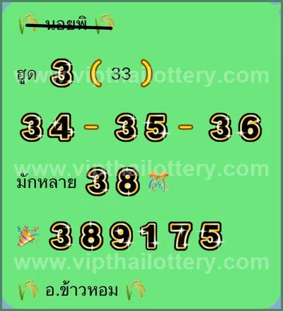 Thai Lotto Master 3Up Final Game HTF Sure namber 16.09.26