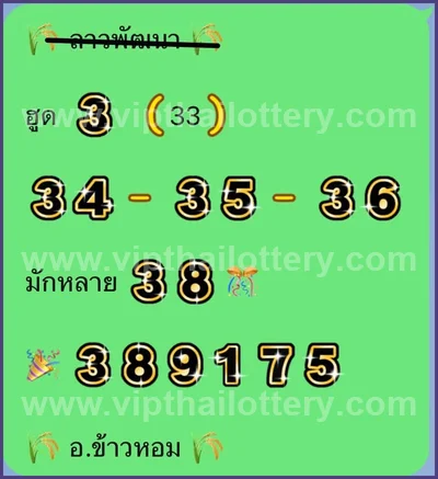 Thai Lotto Master 3Up Final Game HTF Sure namber 16.09.26