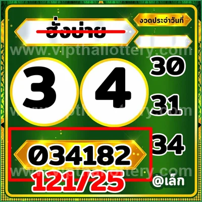 Thailand Lottery Down Numbers 3Up VIP Formula Set 16-09-2026