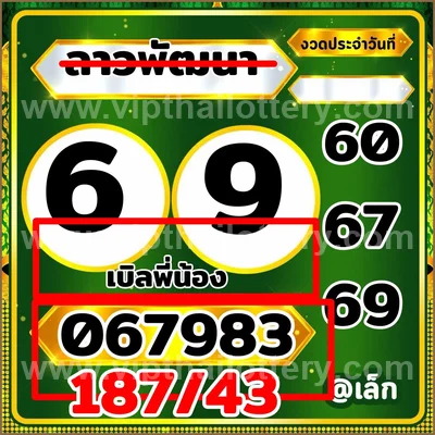 Thai Lottery Result 3Up Paper VIP Non-Miss Game 16-09-2026