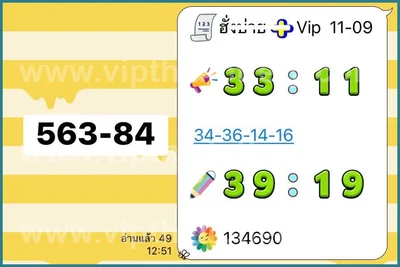 Thai Lotto Master Direct VIP Numbers Sure namber 16.9.2026