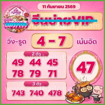 Thai Lotto Master Direct VIP Numbers Sure namber 16.9.2026