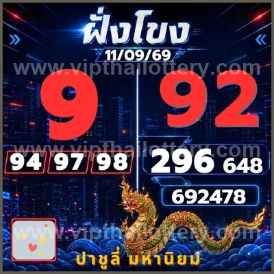 Thailand Lottery Down Result Cut Digit Lucky Tips 16-09-2026