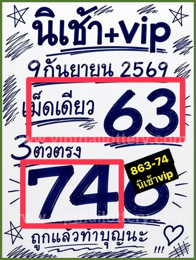 Thai Lottery Numbers Direct Lucky HTF Final Game 16/9/2026