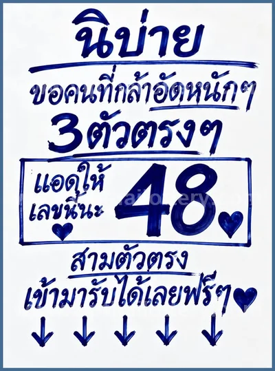 Thai Lottery Numbers Direct Lucky HTF Final Game 16/9/2026