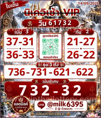 Thai Lottery Numbers HTF Tips Game Set Touch VIP 16.09.2026