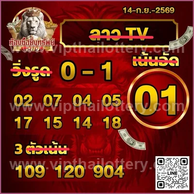 Thailand Lottery Down HTF Set VIP Formula Numbers 16-09-2026